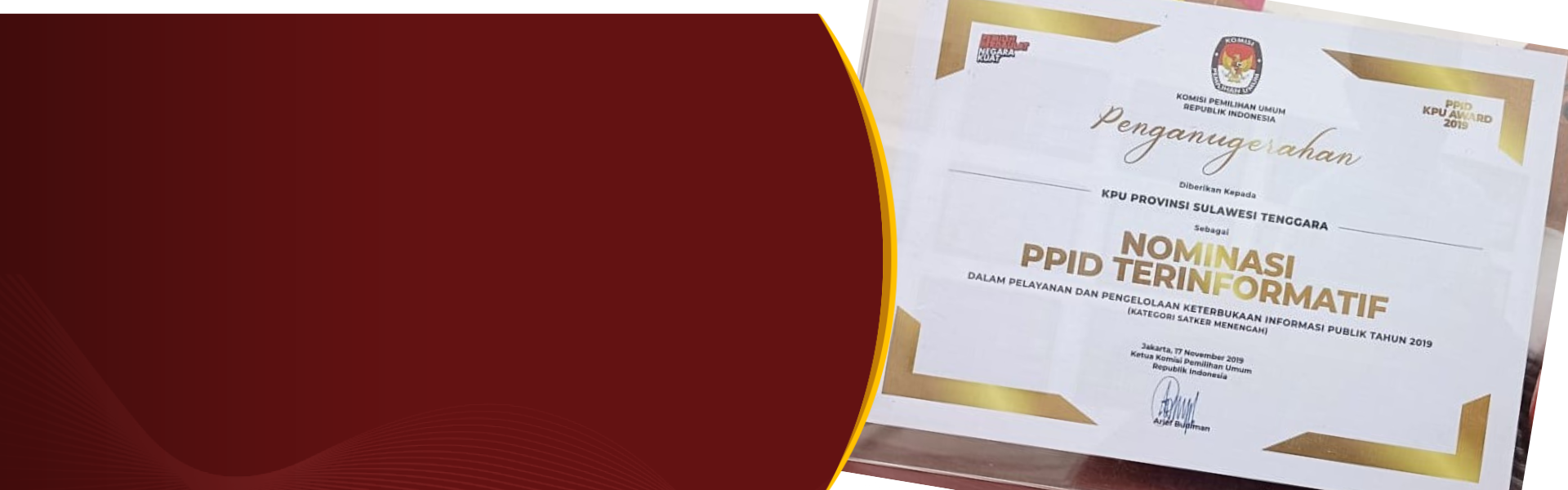 Penganugerahan Nominasi PPID Terinofatif